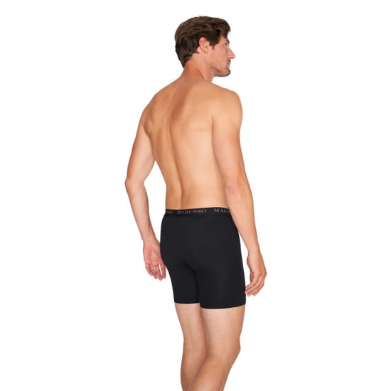 Mario Russo Onderbroeken 6-Pack long fit Boxers Zwart - Image 5