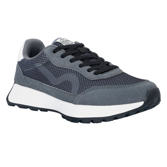 Regatta Heren Marine Heritage Suede Trainers (Zwart/Briar) - Image 4