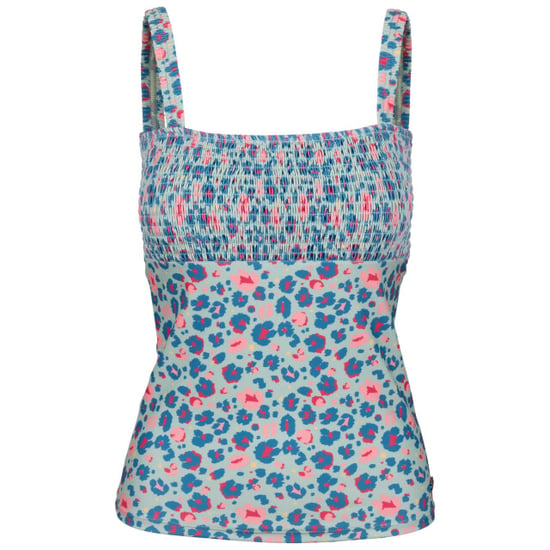 Trespass Dames/Dames Annabel Zwemtop met Luipaardprint (Lichte Salie) - Image 1