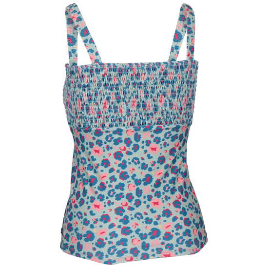 Trespass Dames/Dames Annabel Zwemtop met Luipaardprint (Lichte Salie) - Image 2