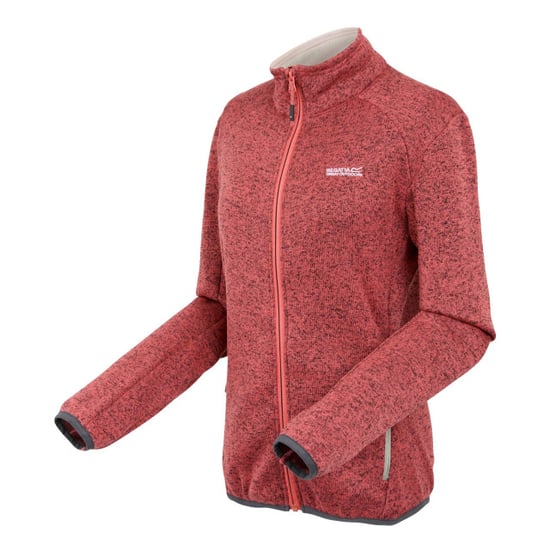 Regatta Dames/Dames Newhill II Full Zip Fleecejack (Perzik Bloei/Licht Vanille) - Image 3