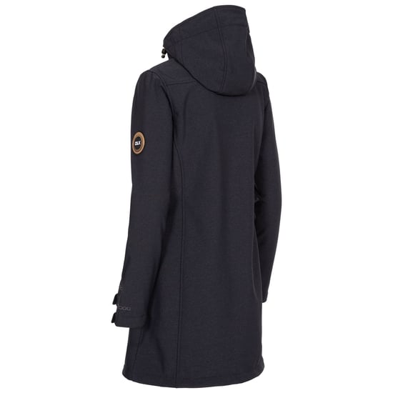 Trespass Dames/dames Maria Soft Shell Jacket (Zwarte mergel) - Image 2