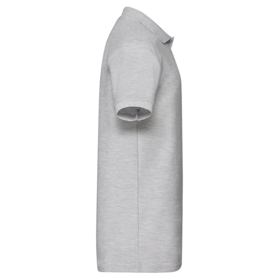 Fruit of the Loom Heren Zwaargewicht Poloshirt (Heide Grijs) - Image 3