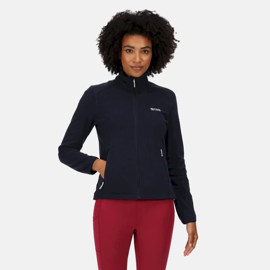 Regatta Dames Floreo IV Volledige Rits Fleece Jasje (Marineblauw) - Image 6