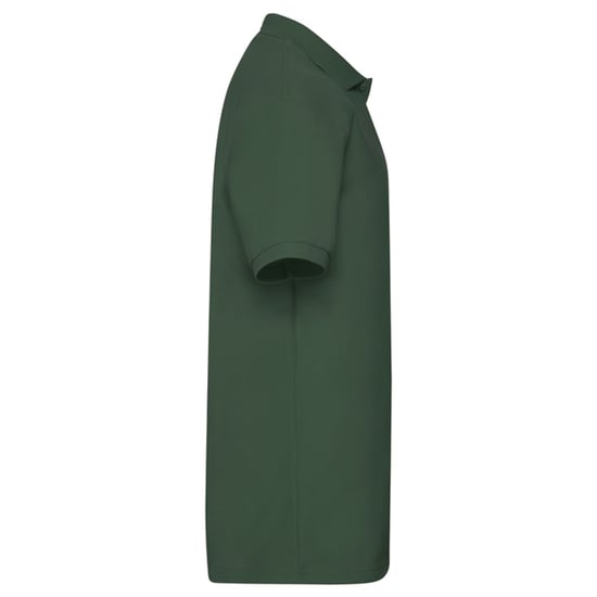 Fruit of the Loom Heren Zwaargewicht Poloshirt (Fles groen) - Image 3