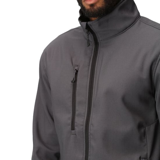 Regatta Heren Eerlijkheid gemaakt van gerecycled Softshell-jasje (Afdichting Grijs) - Image 4