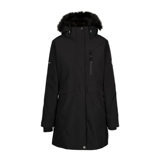 Trespass Dames/Dames Zambel TP75 Jas (Zwart) - Image 1