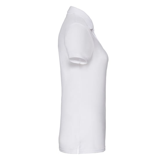 Fruit of the Loom Dames/Dames 65/35 Piqué Poloshirt (Wit) - Image 3