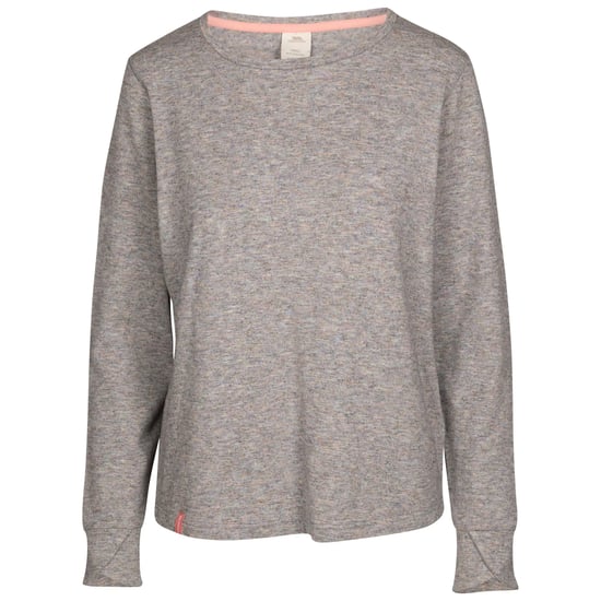 Trespass Dames/Dames Rina Marl Top met lange mouwen (Grijs) - Image 1