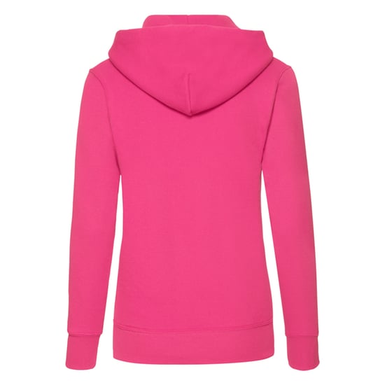 Fruit of the Loom Dames/Dames Klassieke Hoodie (Fuchsia) - Image 2