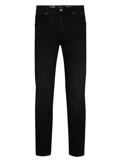 Petrol Industries - Heren Starling straight fit jeans - Zwart - Image 1