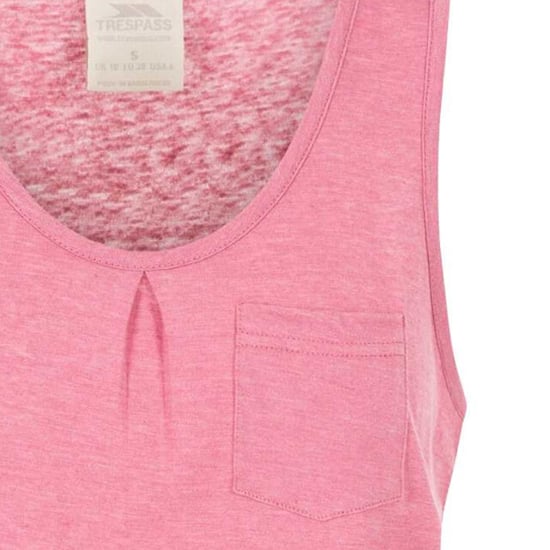 Trespass - Dames Fidget Mouwloze Top (Roze Bloesem Marl) - Image 4