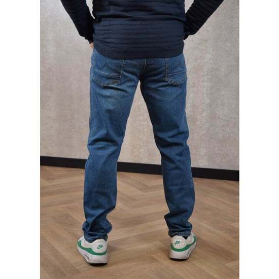 Petrol Industries - Heren Russel regular tapered fit jeans - Blauw - Image 4