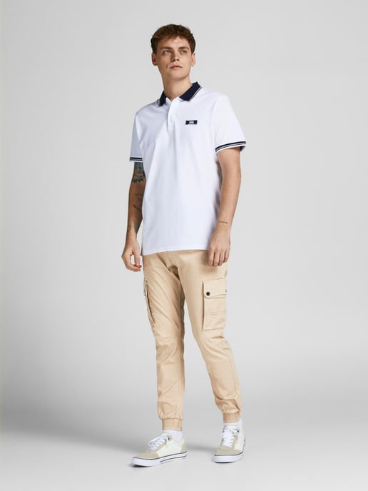 Jack & Jones Jeans Paul Warner Cargo Beige - Image 4