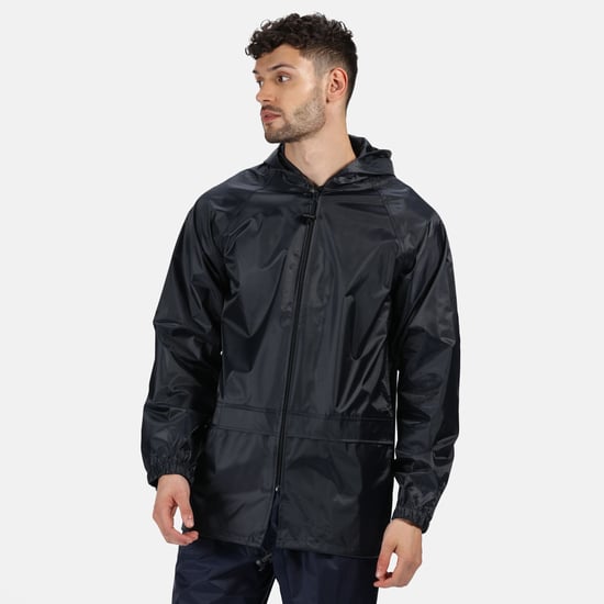 Regatta Grote Buiten Mens Outdoor Classics Waterdichte Stormbreak Jacket (Marine) - Image 4