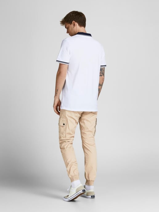 Jack & Jones Jeans Paul Warner Cargo Beige - Image 5