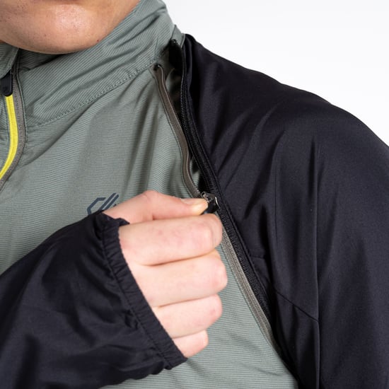 Dare 2b Heren Oxidaat Windshell Jacket (Agave Groen/Zwart) - Image 5