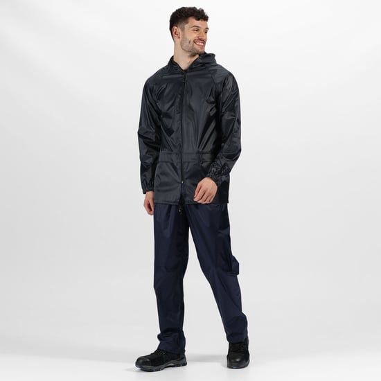 Regatta Grote Buiten Mens Outdoor Classics Waterdichte Stormbreak Jacket (Marine) - Image 5
