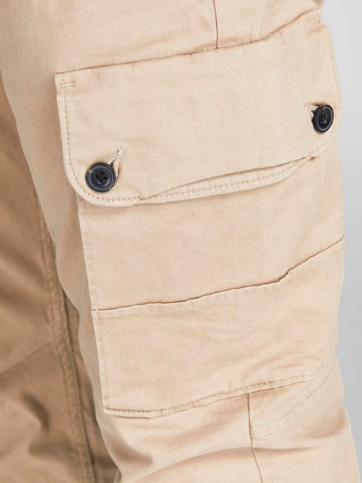 Jack & Jones Jeans Paul Warner Cargo Beige - Image 6