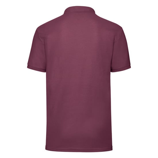 Fruit of the Loom Heren 65/35 Piqué Poloshirt (Bourgondië) - Image 2