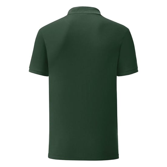 Fruit of the Loom Heren Getailleerd Polo Shirt (Fles groen) - Image 2