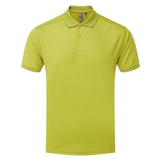 Premier Heren Coolchecker Poloshirt (Kalk) - Image 1