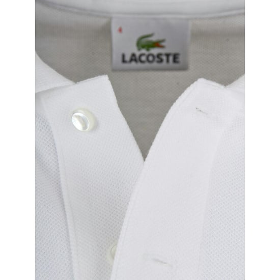Lacoste Polo Classic Fit Polo Wit - Image 3