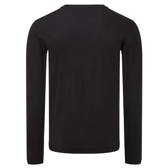 Fruit of the Loom Unisex Adult Iconic T-shirt met lange mouwen (Zwart) - Image 2