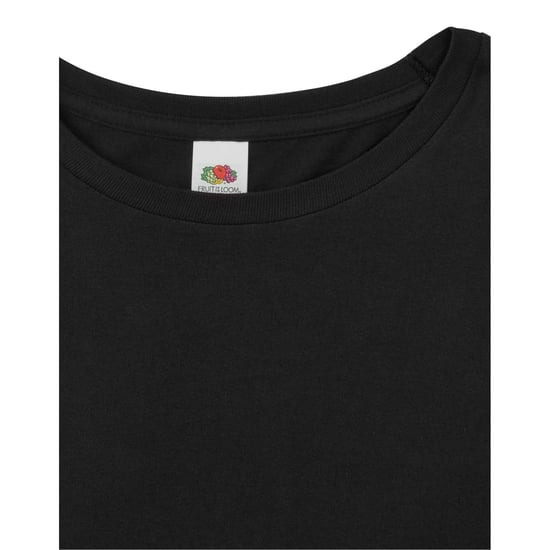 Fruit of the Loom Unisex Adult Iconic T-shirt met lange mouwen (Zwart) - Image 3
