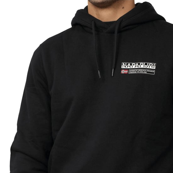 Napapijri Hoodies B-Kasba H Wint Hoodie Zwart - Image 3