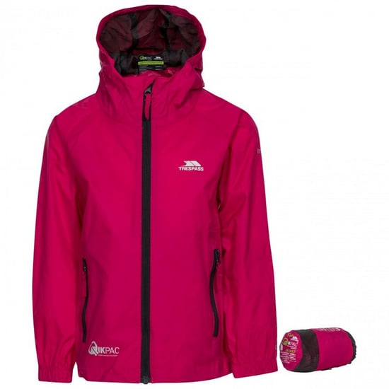 Trespass Kinderen/Kinderen Qikpac Waterdichte Packaway Jacket (Sasparilla) - Image 1