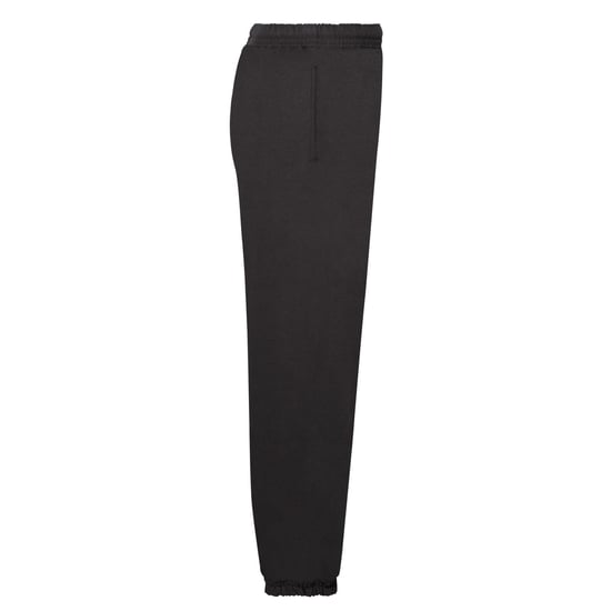 Fruit of the Loom Klassieke joggingbroek met elastische manchet voor kinderen/Kinderen (Zwart) - Image 3