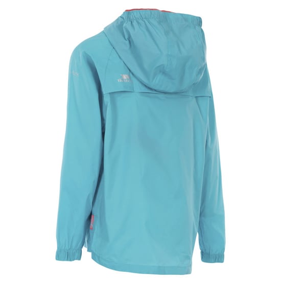 Trespass Kinderen/Kinderen Qikpac Waterdichte Packaway Jacket (Aquatisch) - Image 3