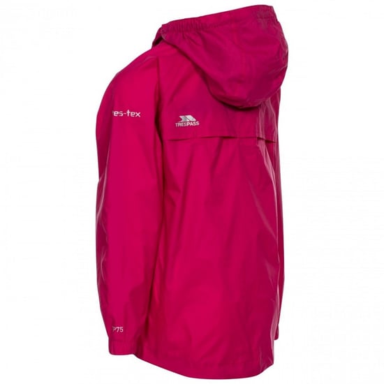 Trespass Kinderen/Kinderen Qikpac Waterdichte Packaway Jacket (Sasparilla) - Image 2