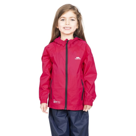 Trespass Kinderen/Kinderen Qikpac Waterdichte Packaway Jacket (Sasparilla) - Image 3