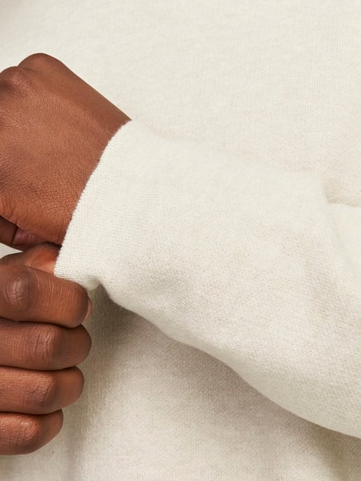 Jack & Jones Trui Bradfort Knit Crew Neck Beige - Image 5