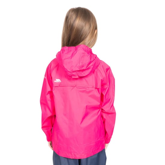 Trespass Kinderen/Kinderen Qikpac Waterdichte Packaway Jacket (Sasparilla) - Image 4