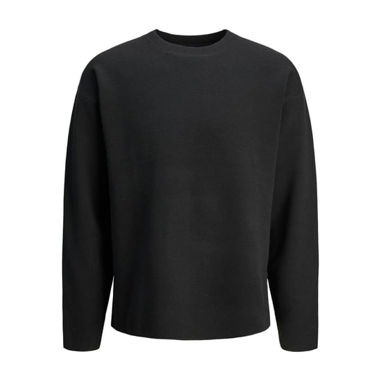 Jack & Jones Trui Bradfort Knit Crew Neck Zwart - Image 1