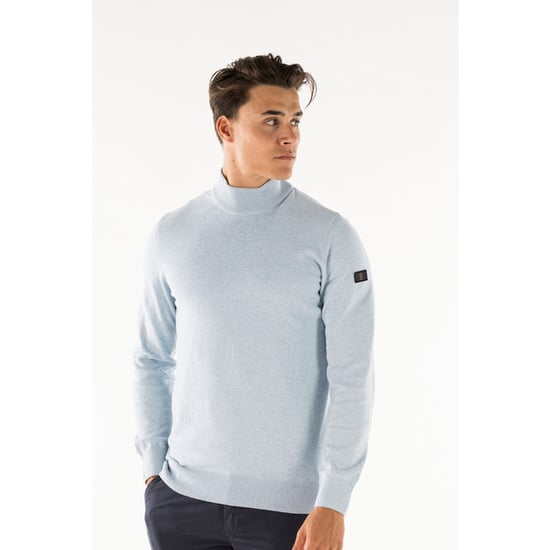Presly & Sun Trui Jordan Mock Turtle Pullover Blauw - Image 2