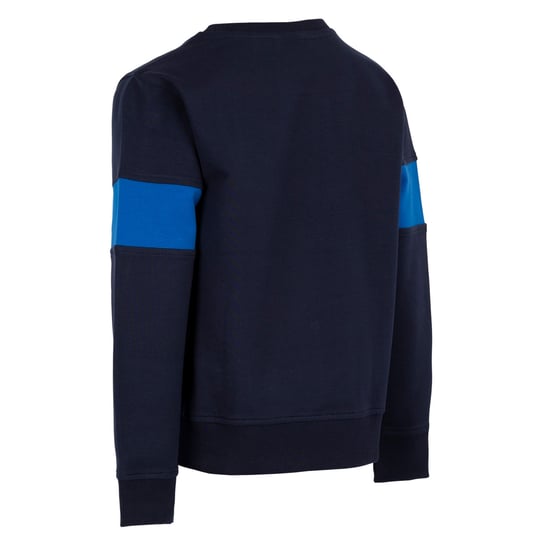Trespass Jongens Antro Sweatshirt met lange mouwen (Marine) - Image 2