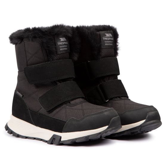 Trespass Dames/Dames Eira Snow Boots (Zwart) - Image 1