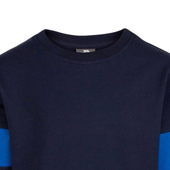 Trespass Jongens Antro Sweatshirt met lange mouwen (Marine) - Image 4