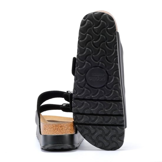 Birkenstock Arizona Flex Platform Dames Zwart Smal Sandalen - Image 4