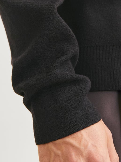 Jack & Jones Trui Bradfort Knit Crew Neck Zwart - Image 5