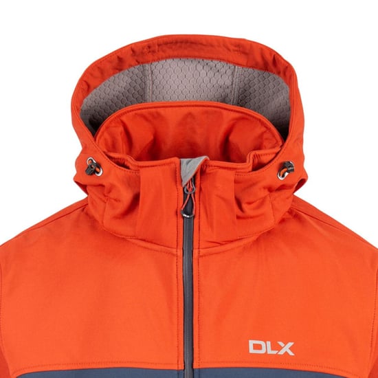 Trespass Heren Moyler DLX Soft Shell Jas (Gebrande sinaasappel) - Image 4