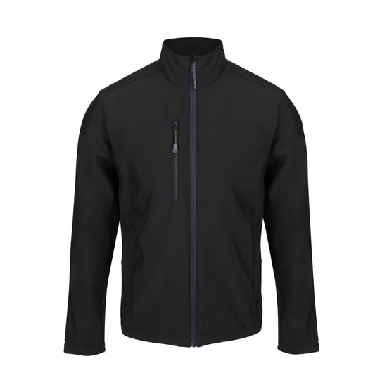 Regatta Heren Eerlijkheid gemaakt van gerecycled Softshell-jasje (Zwart) - Image 1