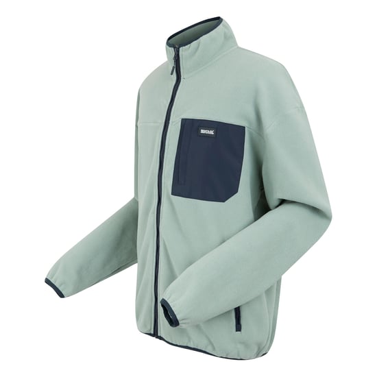 Regatta Heren Frankie Full Zip Fleecejack (Gletsjer/Navy) - Image 3