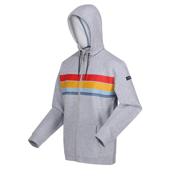 Regatta Heren Shorebay II Full Zip Hoodie (Zilvergrijs gemêleerd) - Image 3