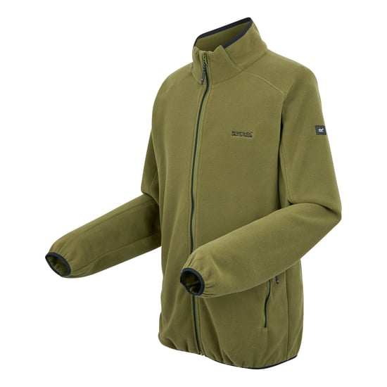 Regatta Heren Hadfield Full Zip Fleece Jas (Nefrietgroen) - Image 3