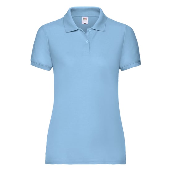 Fruit of the Loom Dames/dames Poloshirt (Hemelsblauw) - Image 1